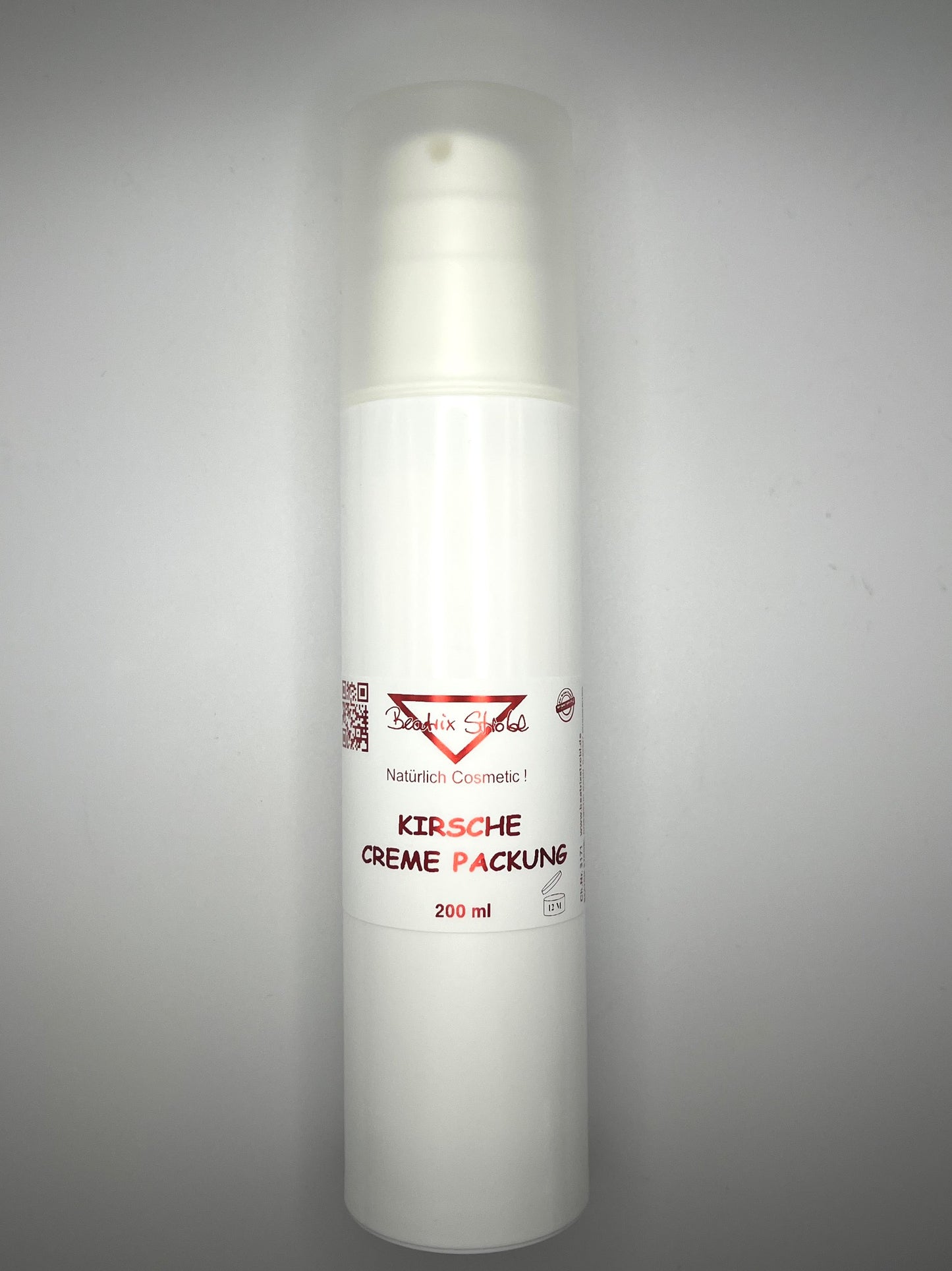 Kirsch Creme-Packung/ leichte Creme