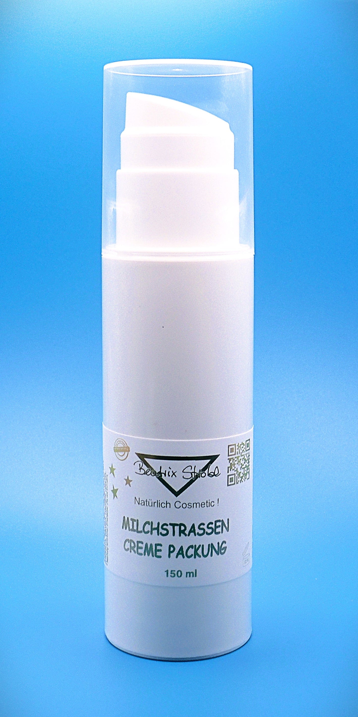 Milchstrassen Creme-Packung Beatrix Strobl Cosmetic