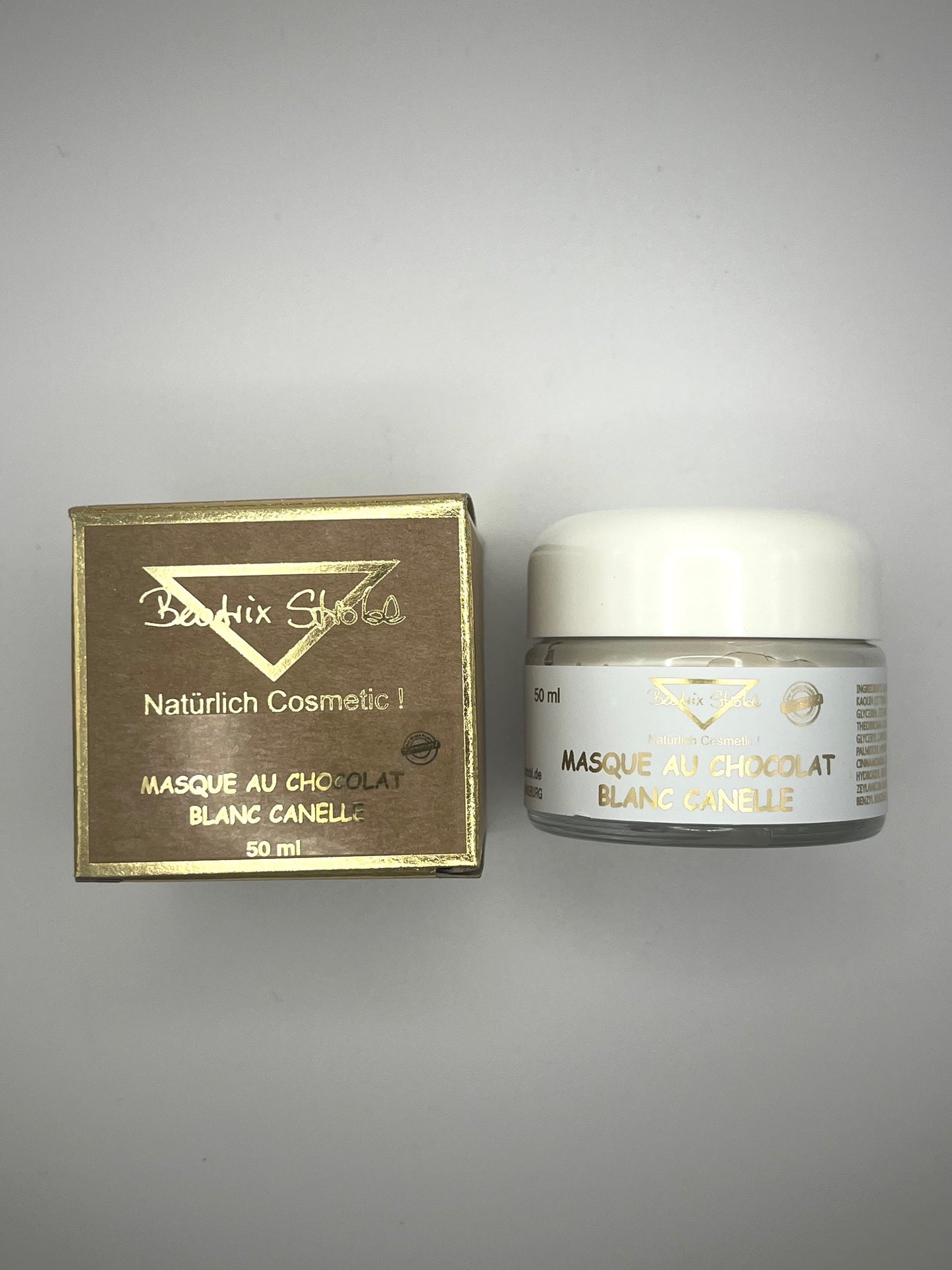 Masque au choco canelle