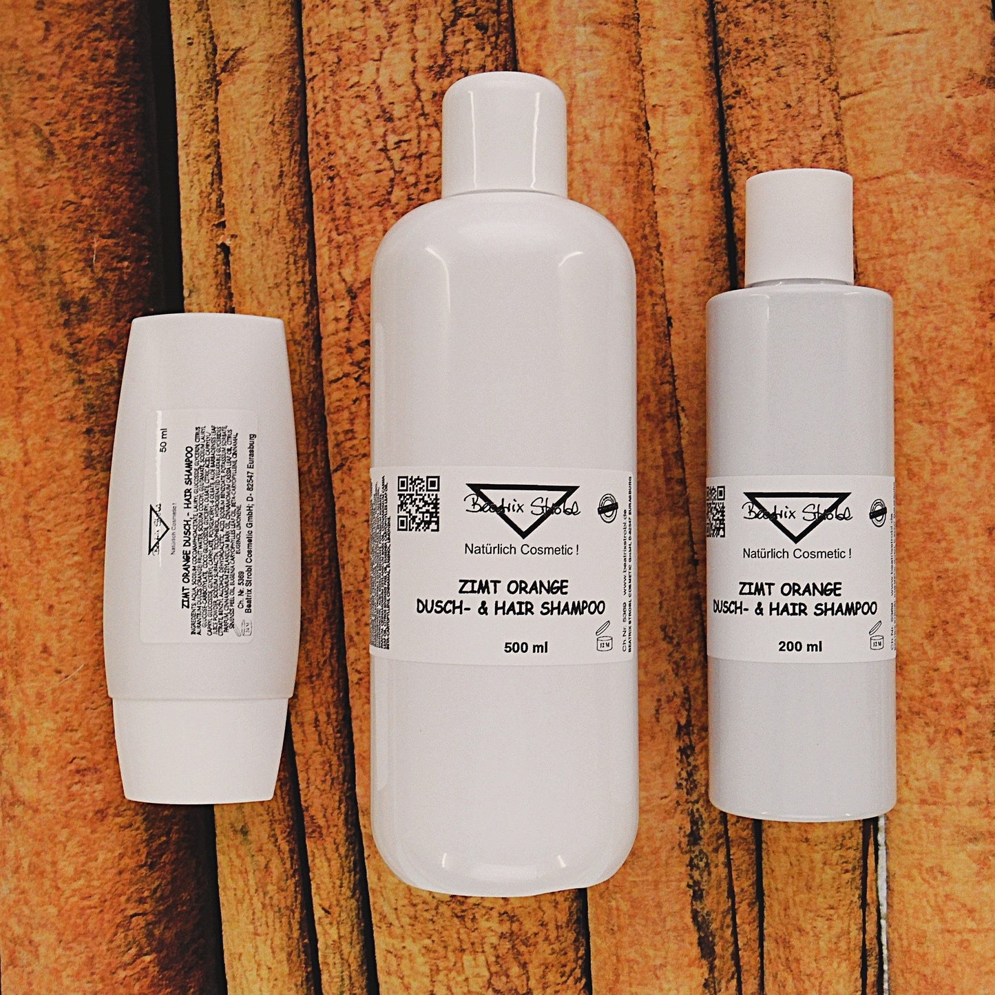 ZIMT-ORANGE DUSCH-HAIR SHAMPOO / SCHAUMBAD Beatrix Strobl Cosmetic GmbH