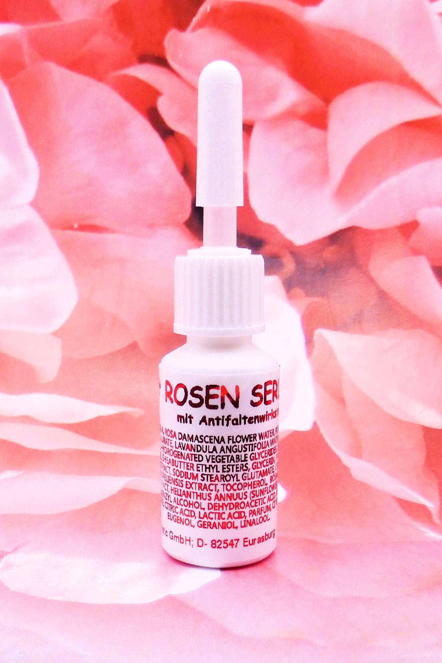 Rosen-Serum Ampulle mit Antifalten-Wirkstoff Beatrix Strobl Cosmetic