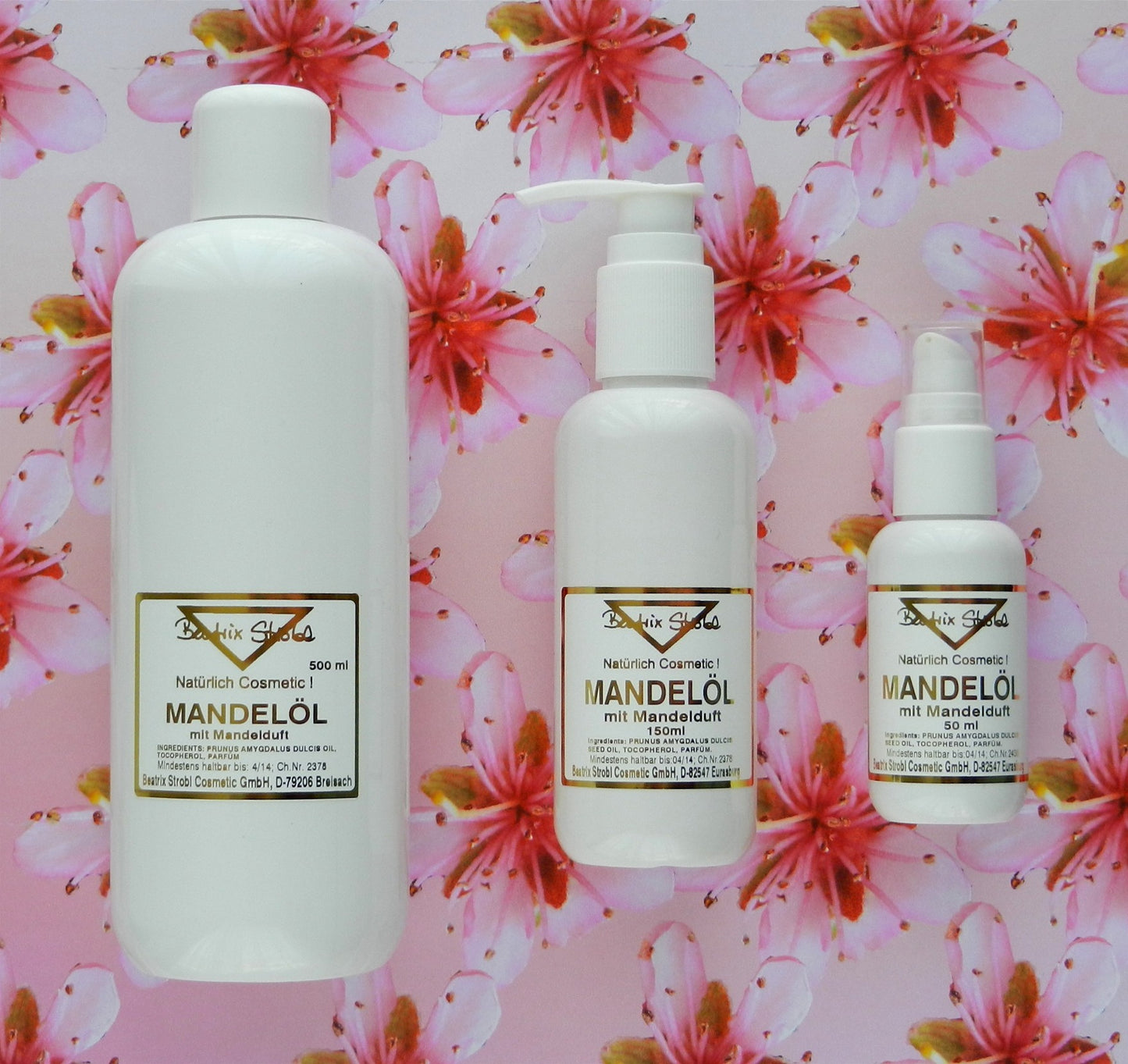 Mandelöl mit Mandelduft Beatrix Strobl Cosmetic