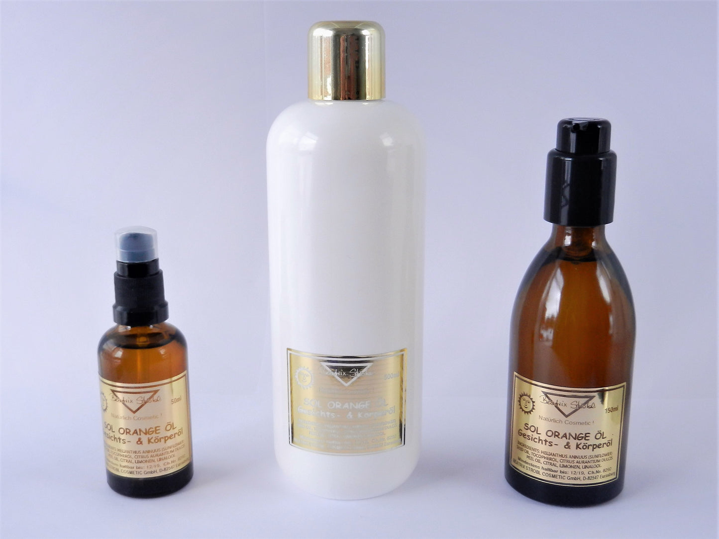 SOL ORANGE Bio Öl Beatrix Strobl Cosmetic