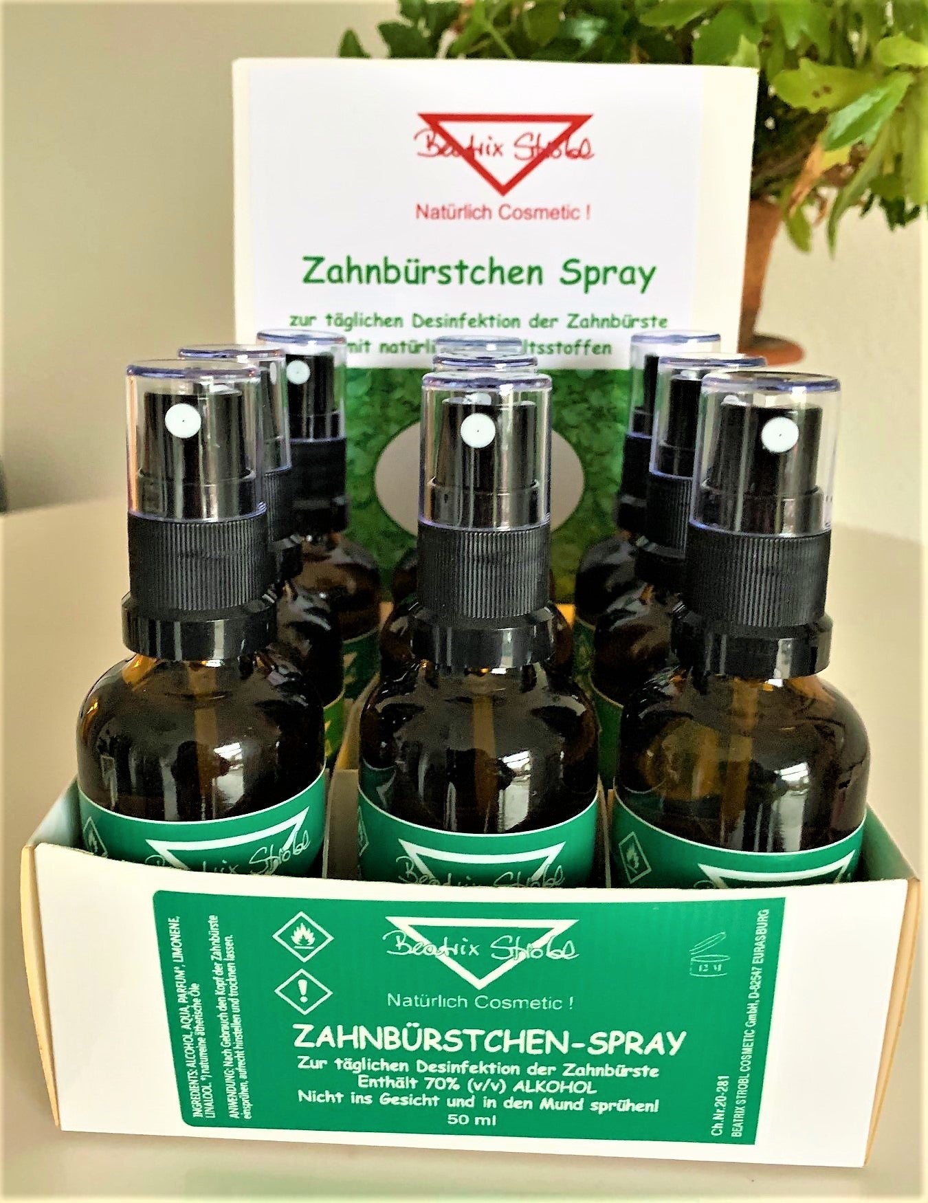 Zahnbürstchen Spray Beatrix Strobl Cosmetic