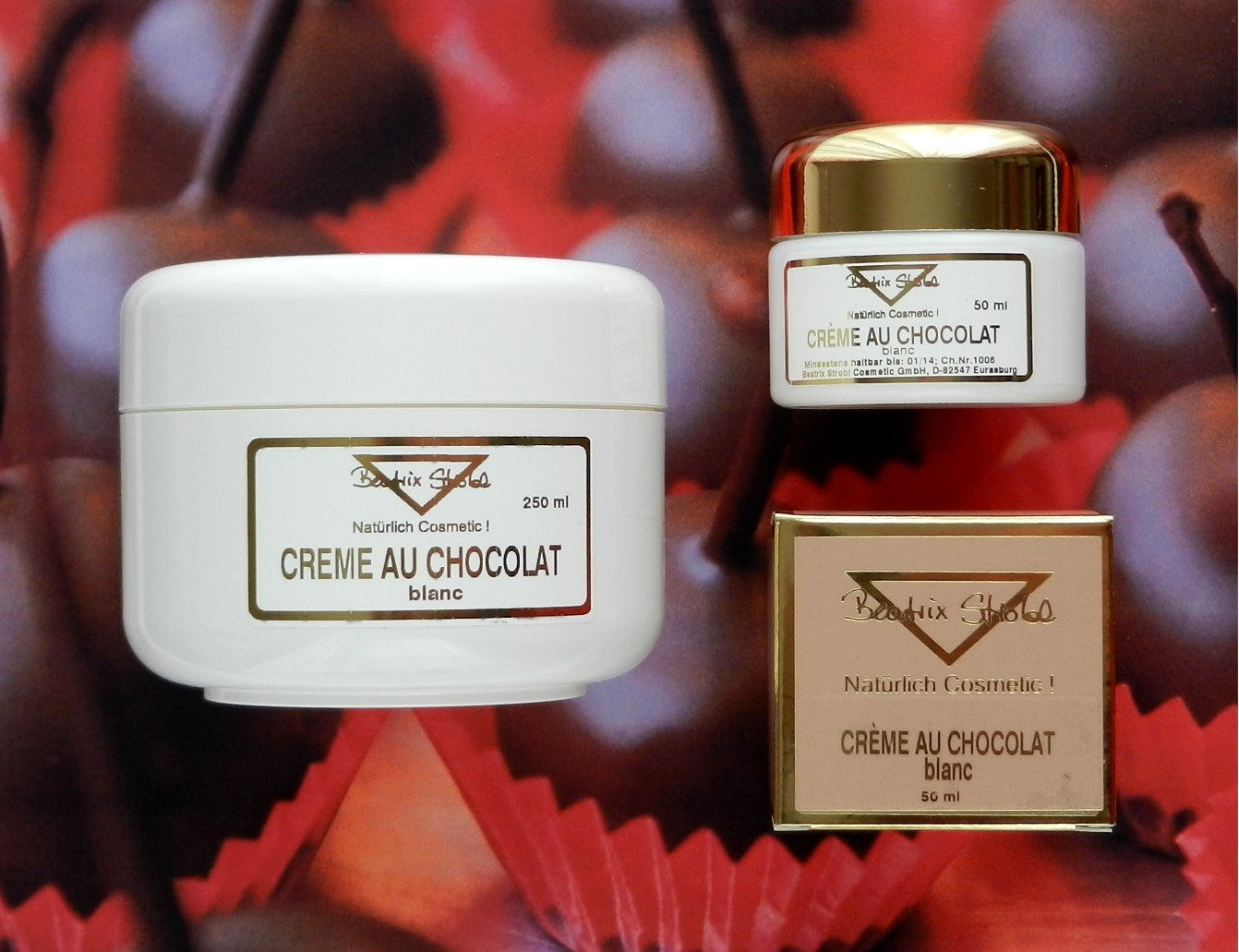 Creme au chocolat blanc Beatrix Strobl Cosmetic