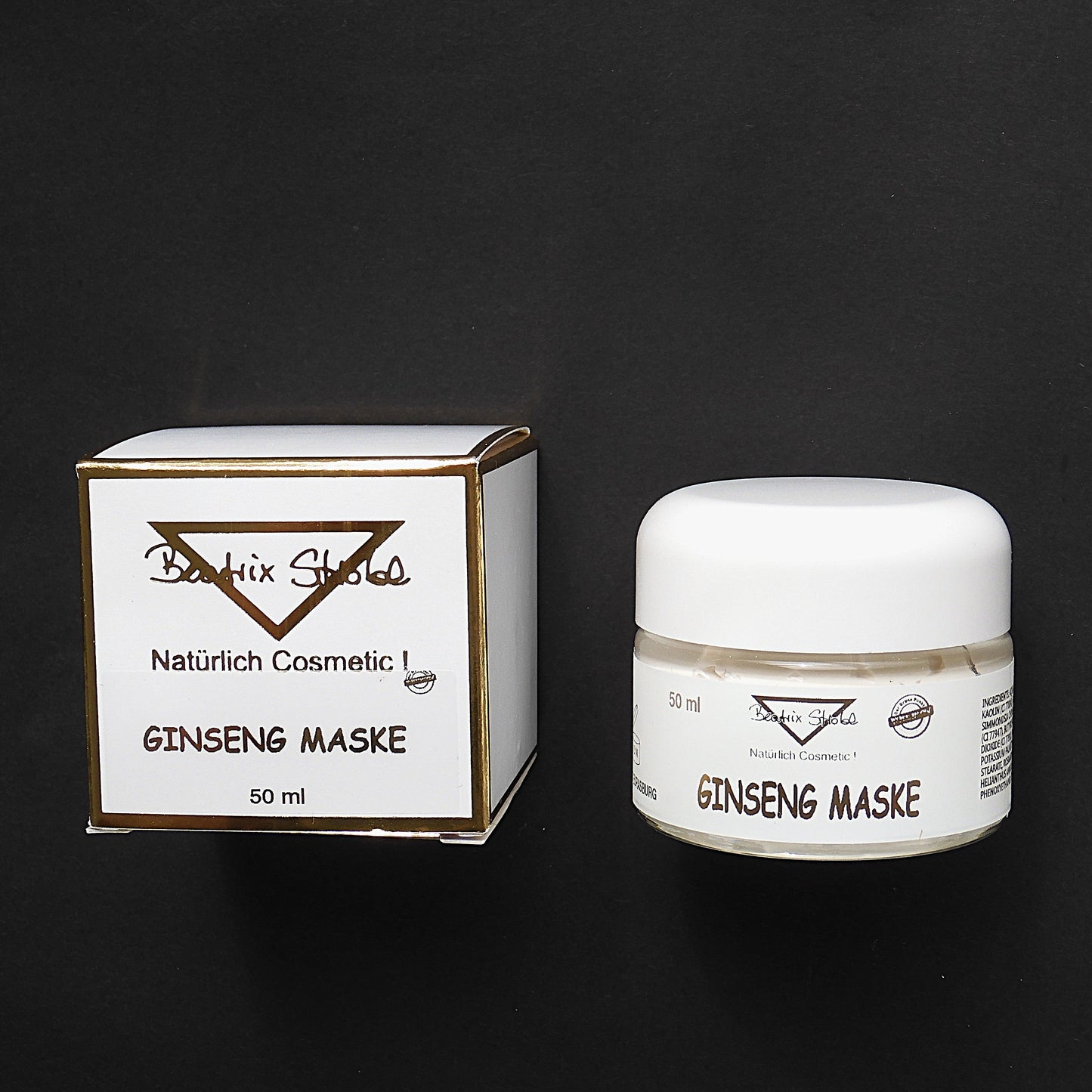 Ginseng Maske mit rotem Ginseng und Zinkoxid Beatrix Strobl Cosmetic