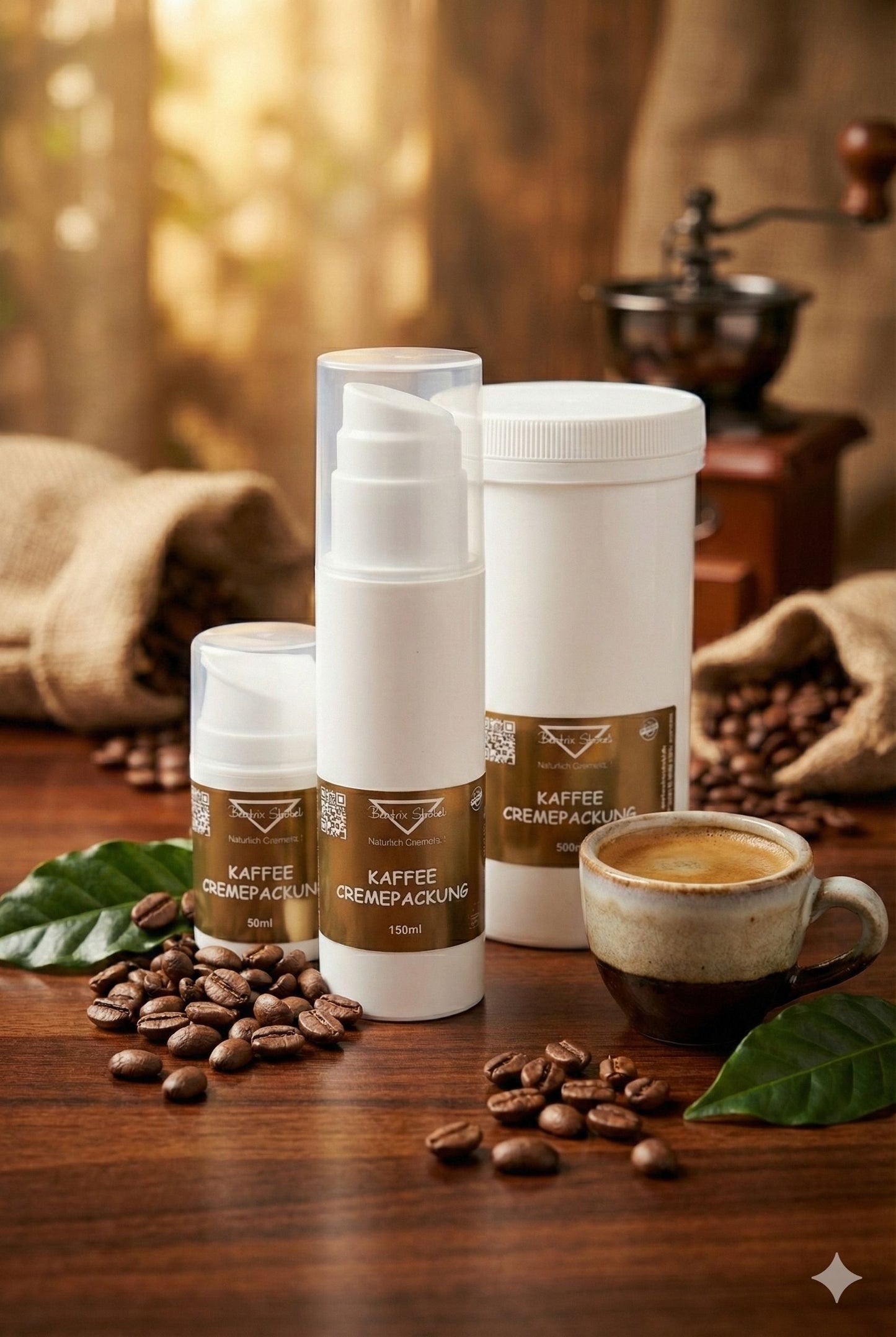 Kaffee Creme-Packung Beatrix Strobl Cosmetic GmbH