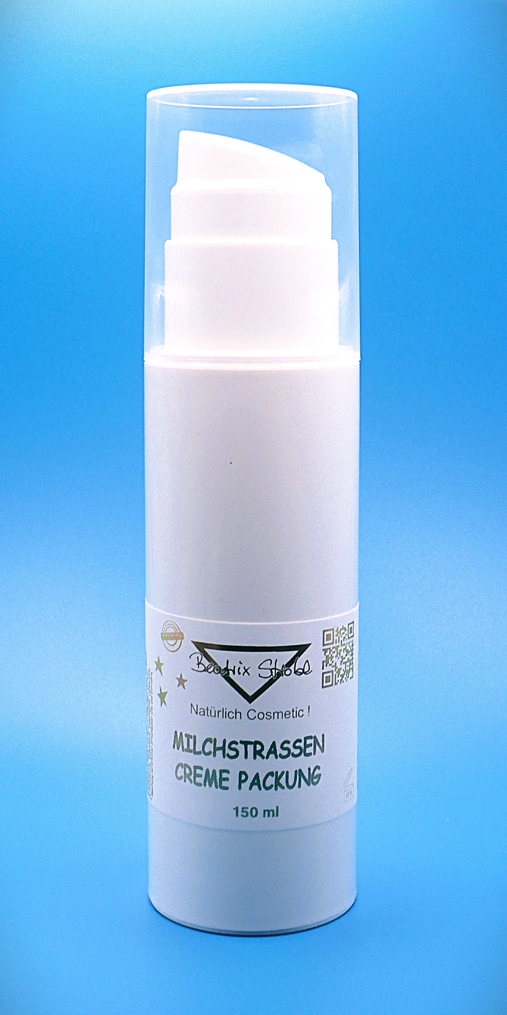 Milchstrassen Creme-Packung Beatrix Strobl Cosmetic