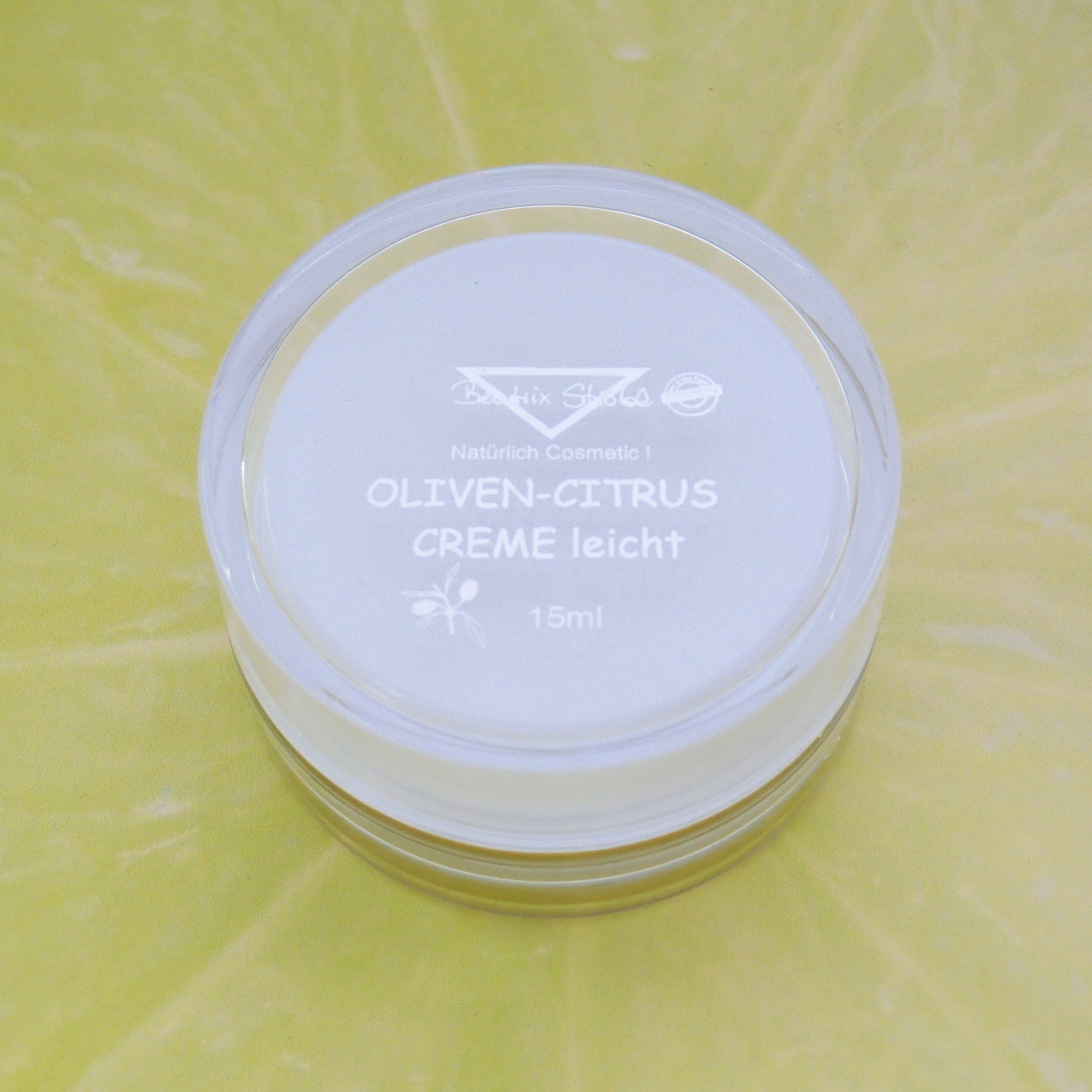Olive-Citrus Creme leicht Beatrix Strobl Cosmetic