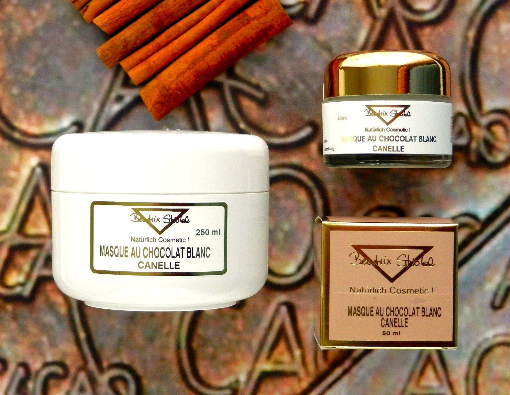 Masque au choco canelle Beatrix Strobl Cosmetic