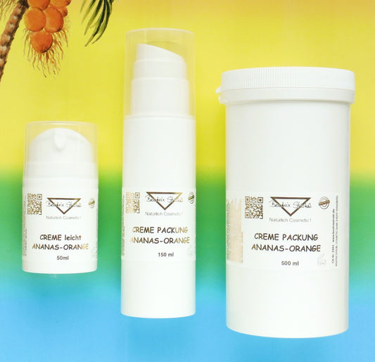 Ananas-Orange Creme-Packung Beatrix Strobl Cosmetic