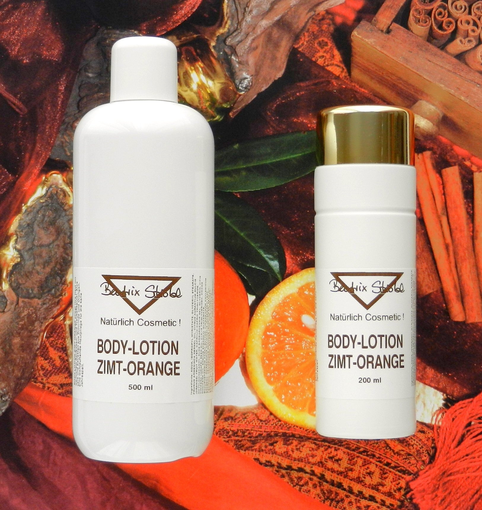 Zimt-Orange Lotion Beatrix Strobl Cosmetic