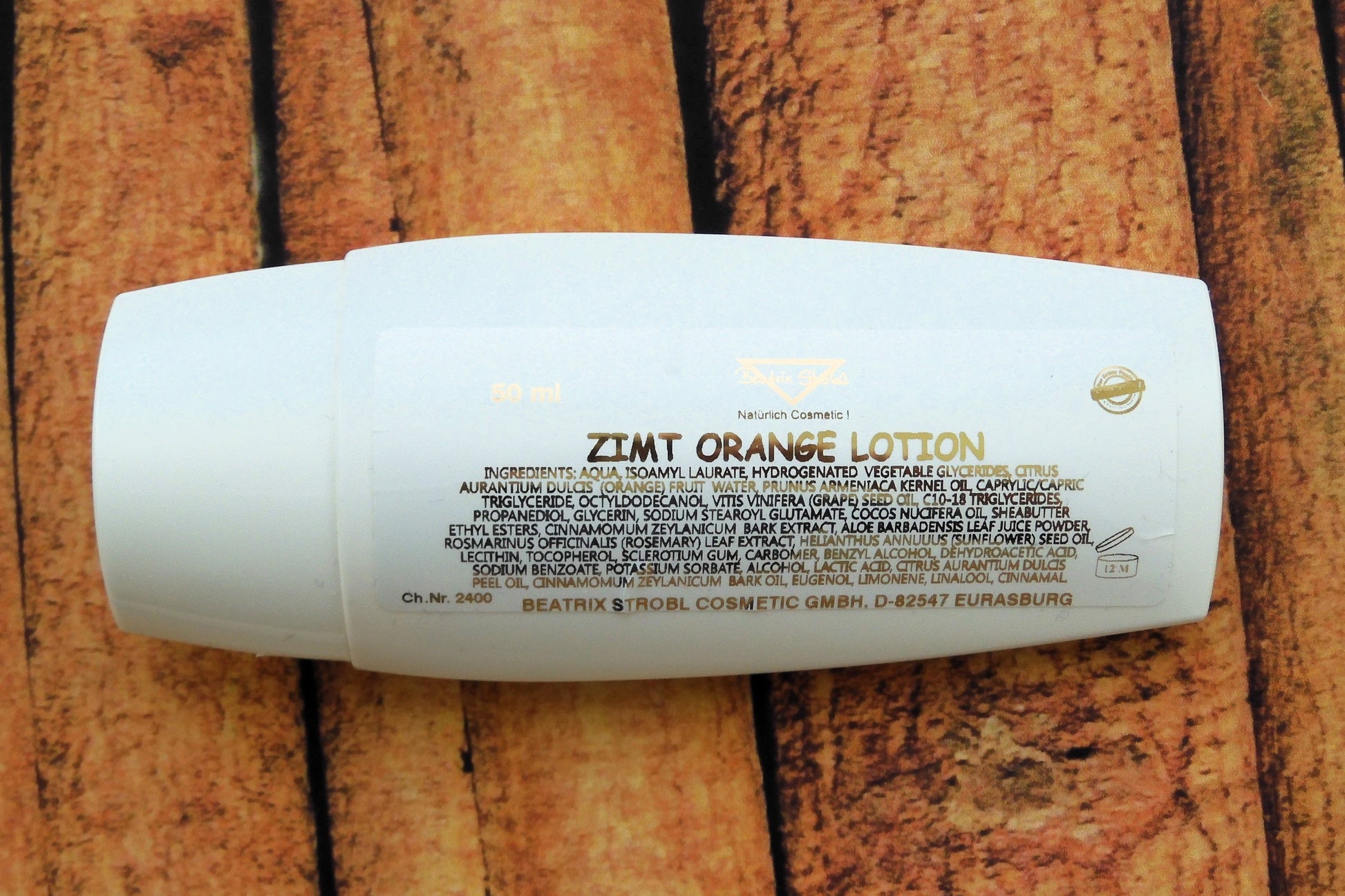 Zimt-Orange Lotion Beatrix Strobl Cosmetic