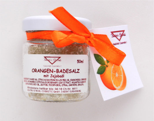 Orangen Bade-/Peeling Salz Beatrix Strobl Cosmetic