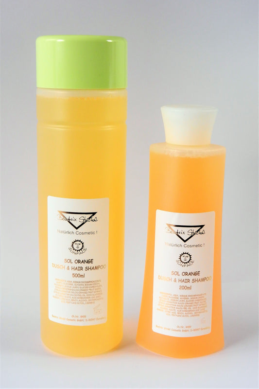 SOL ORANGE Dusch- & Hair Shampoo Beatrix Strobl Cosmetic