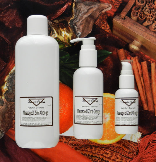 Zimt-Orange Massageöl Beatrix Strobl Cosmetic